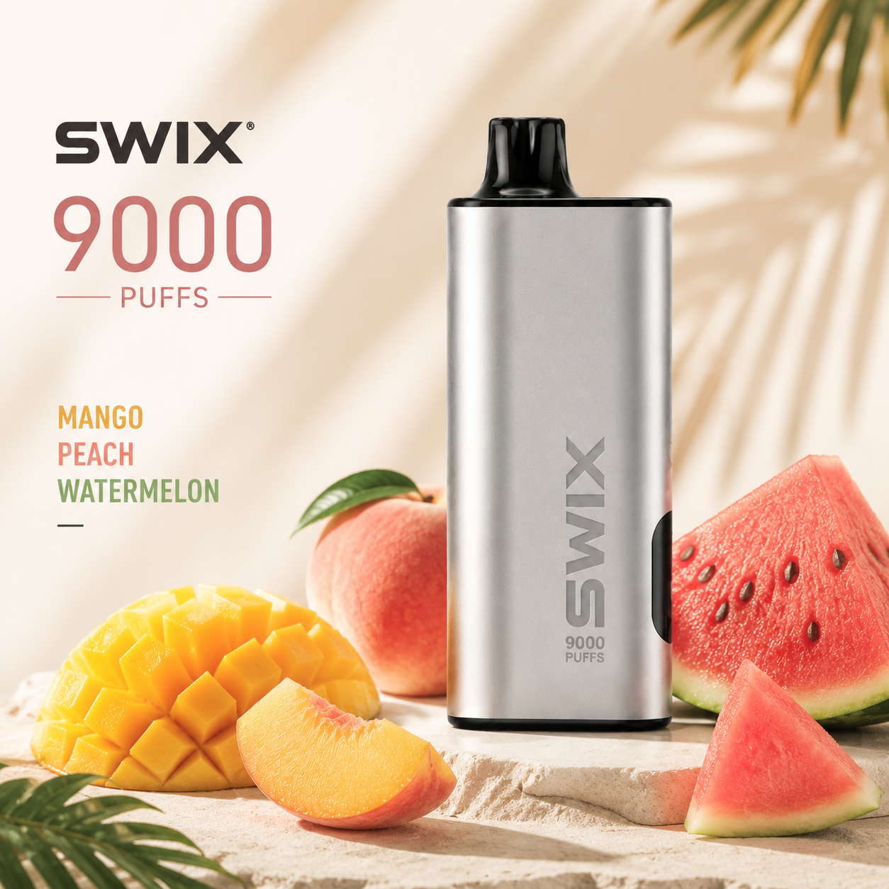 SWIX 9000PUFF—kiwi mulberry