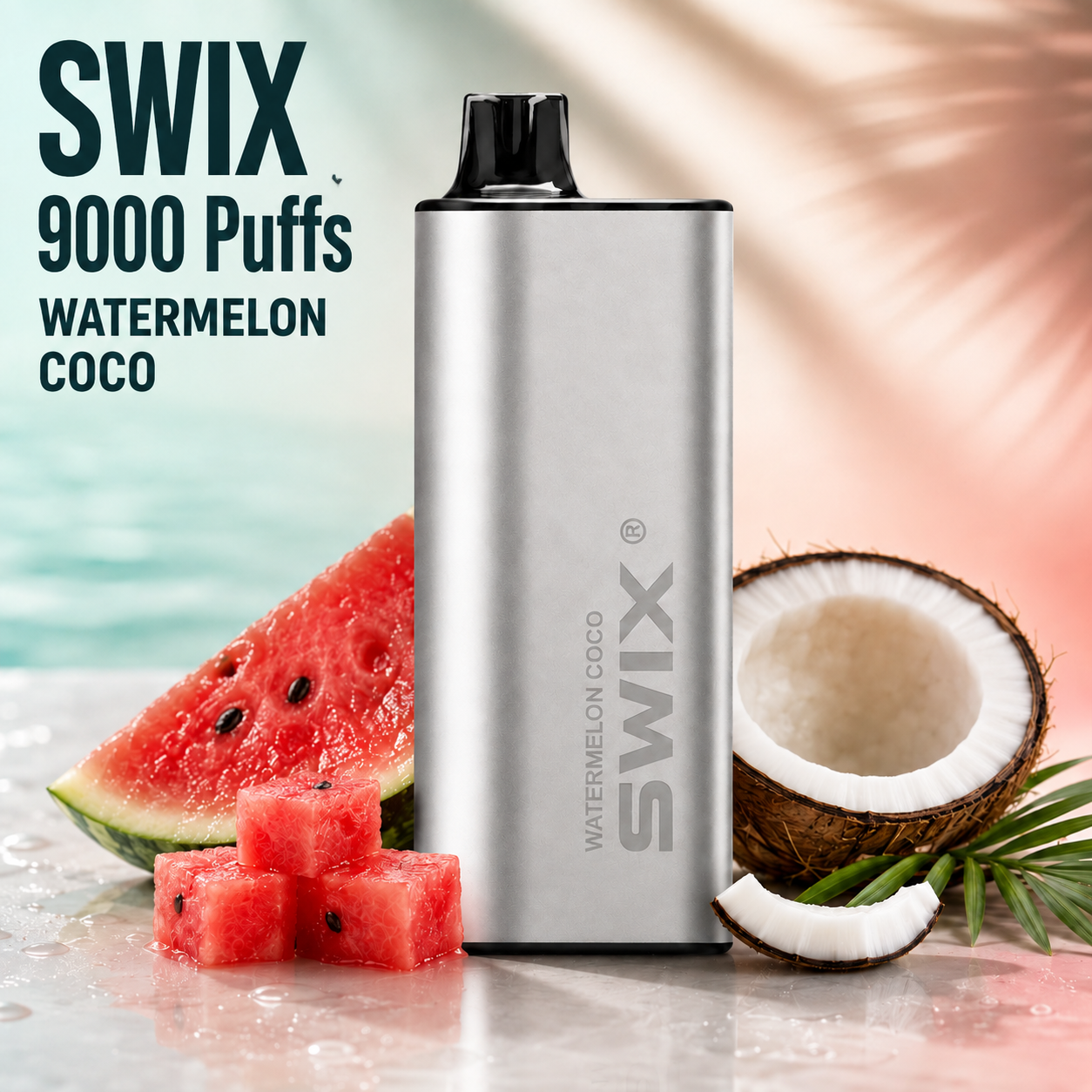SWIX PLUS 9000 PUFFS-Watermelon Coco