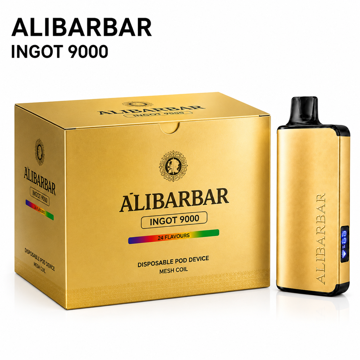 ALIBARBAR INGOT 9000-5/10/20pcs