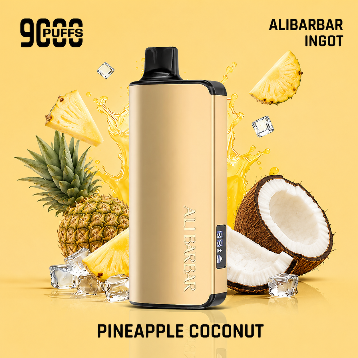 ALIBARBAR INGOT 9000 Vape|5 pcs as low as 65 AUD each